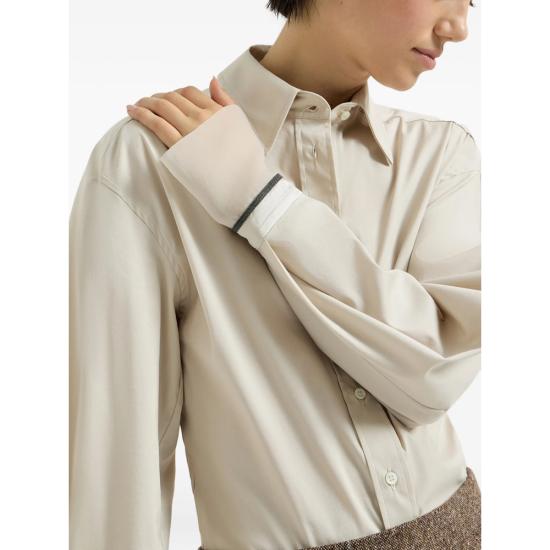 26FW 브루넬로 쿠치넬리 셔츠 M0091M2M16 C3786 NEUTRALS - BRUNELLO CUCINELLI