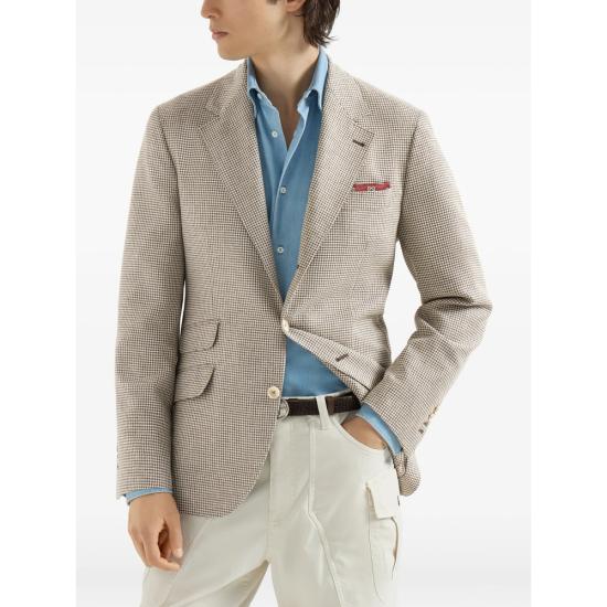 26FW 브루넬로 쿠치넬리 수트 자켓 MV4557BWD C003 NEUTRALS BROWN - BRUNELLO CUCINELLI