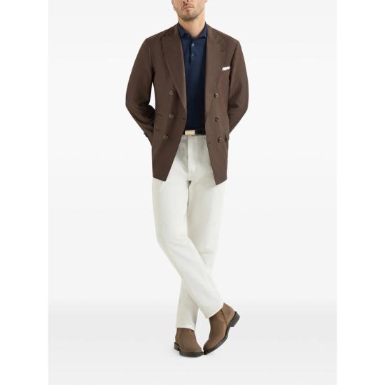 26FW 브루넬로 쿠치넬리 니트웨어 MIS806005 C0Z76 BLUE - BRUNELLO CUCINELLI