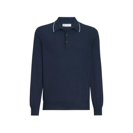 26FW 브루넬로 쿠치넬리 니트웨어 MIS806005 C0Z76 BLUE