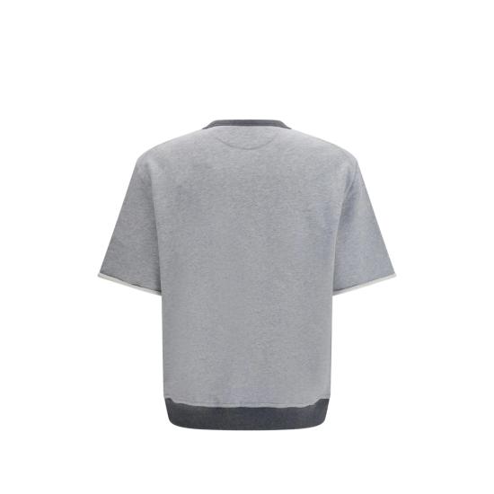 26FW 브루넬로 쿠치넬리 탑 MM8263391G CT924 GREY - BRUNELLO CUCINELLI