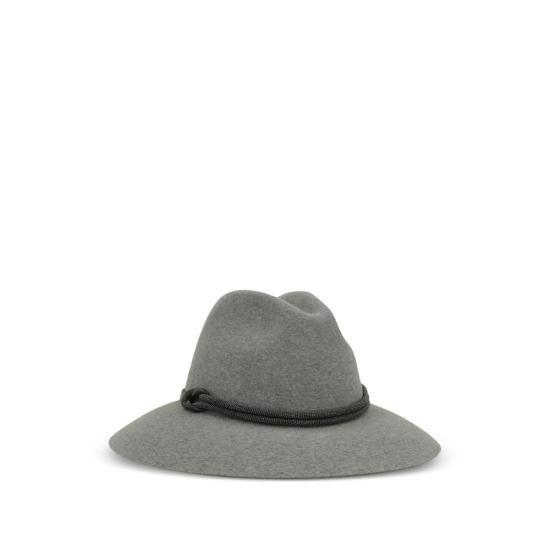 26FW 브루넬로 쿠치넬리 모자 MCAP90232 C073 GREY - BRUNELLO CUCINELLI