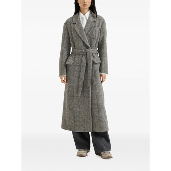 26FW 브루넬로 쿠치넬리 코트 MG5729937 C001 GREY - BRUNELLO CUCINELLI