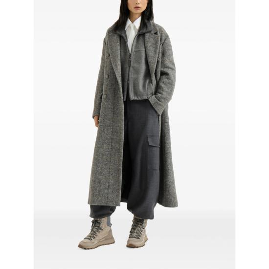 26FW 브루넬로 쿠치넬리 코트 MG5729937 C001 GREY - BRUNELLO CUCINELLI