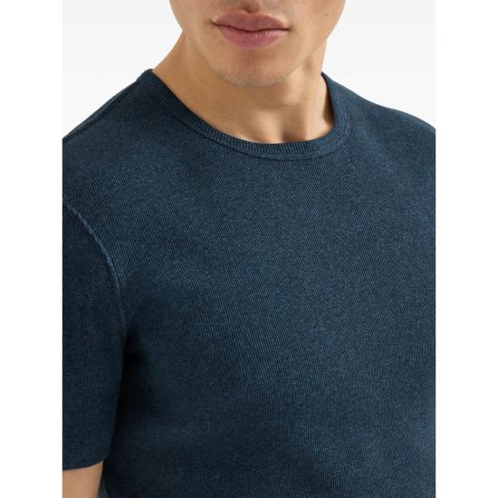 26FW 브루넬로 쿠치넬리 탑 MM8511336 C2220 BLUE - BRUNELLO CUCINELLI