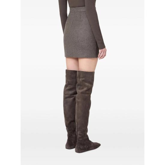 26FW 막스마라 미디 스커트 MXSACINOSO 729 003 GREY - MAX MARA