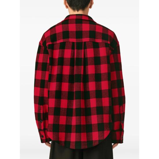 26FW 아미 자켓 USH875 WV0220 A252 RED BLACK - AMI