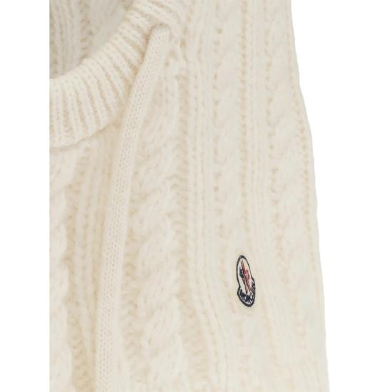26FW 몽클레어 바라클라바 N0403 3G000 27 034 WHITE - MONCLER