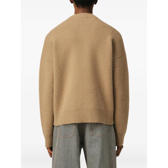 26FW 아미 ADC 크루넥 스웨터 UKS836 KN0135 A278 NEUTRALS - AMI
