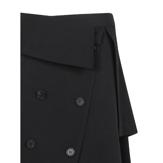 26FW 로에 스커트 421 32 058 BLACK - ROHE