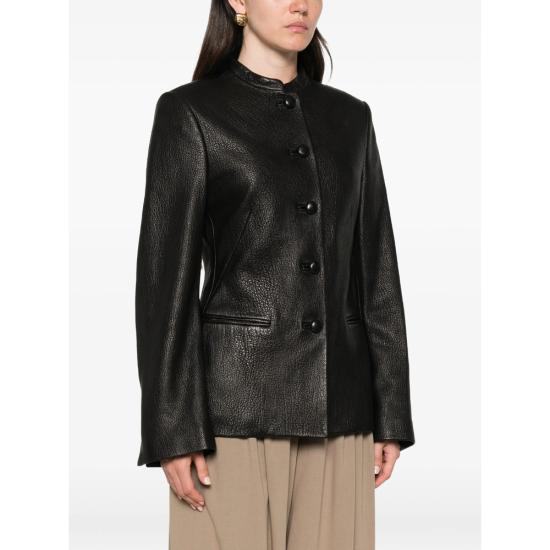 26FW 로에 가죽 자켓 421 11 237 BLACK - ROHE