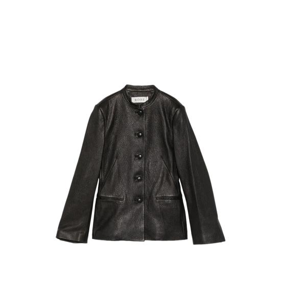 26FW 로에 가죽 자켓 421 11 237 BLACK