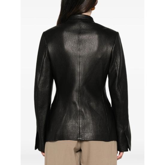 26FW 로에 가죽 자켓 421 11 237 BLACK - ROHE