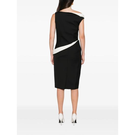 26FW 로에 원피스 421 33 122 BLACK - ROHE