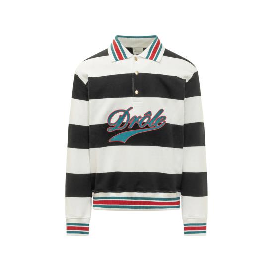 26FW 드롤드무슈 폴로 티셔츠 PL183 CO324 OFFWH WHITE BLACK
