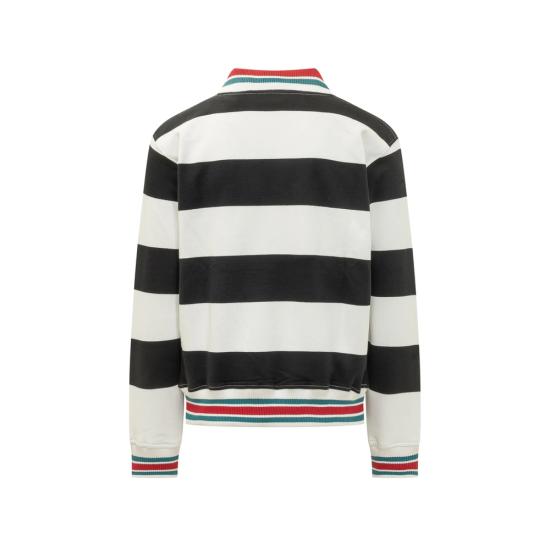 26FW 드롤드무슈 폴로 티셔츠 PL183 CO324 OFFWH WHITE BLACK - DROLE DE MONSIEUR