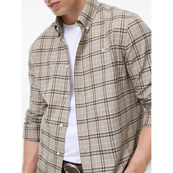 26FW 버버리 셔츠 8133075 ROBERT BD C6543 NEUTRALS BROWN - BURBERRY