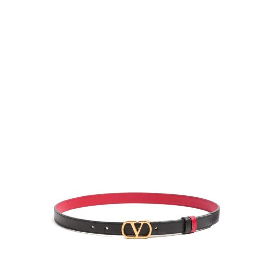 26FW 발렌티노 가라바니 레귤러 벨트 9W0T0SU8ZDM 0SM BLACK RED