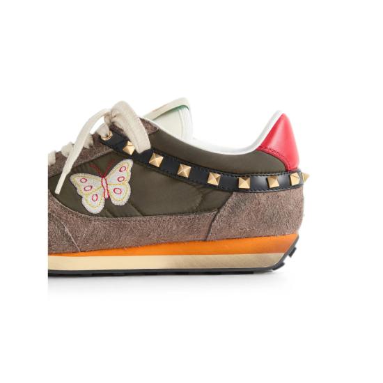 26FW 발렌티노 가라바니 스니커즈 9Y0S0O23ENB 1RE GREEN BROWN - VALENTINO GARAVANI