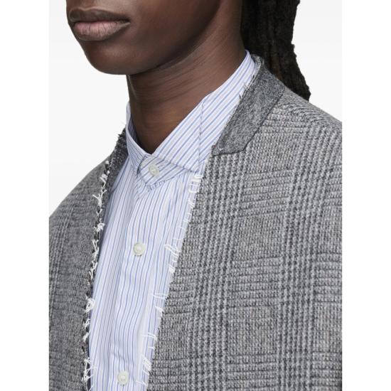 26FW 마르지엘라 폴디드 칼라 울 오버코트 M35904 S50AA0166 001F GREY - MAISON MARGIELA
