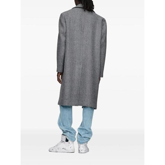 26FW 마르지엘라 폴디드 칼라 울 오버코트 M35904 S50AA0166 001F GREY - MAISON MARGIELA