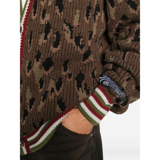 26FW 피디에프 니트웨어 DFM55045 MC08 1KNIT BROWN - PDF