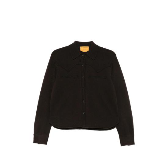 26FW 게스트 인 레지던스 탑 W46810JM CROPPED WE BUCOC BROWN