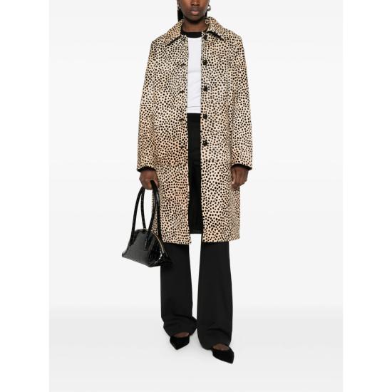26FW 로에 코트 418 10 188 CHEET NEUTRALS BLACK - ROHE