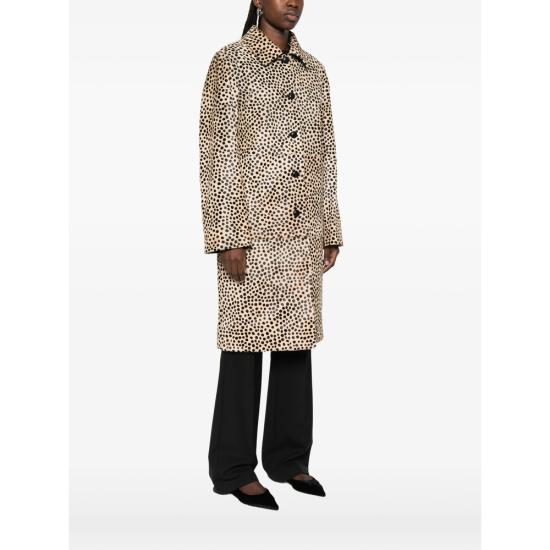 26FW 로에 코트 418 10 188 CHEET NEUTRALS BLACK - ROHE