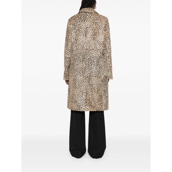 26FW 로에 코트 418 10 188 CHEET NEUTRALS BLACK - ROHE