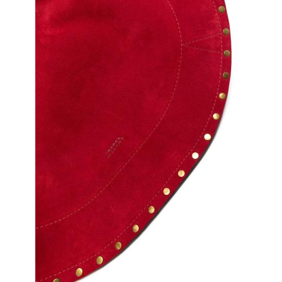 26FW 이자벨마랑 오스칸 소프트 숄더백 B2C03M PP0200FA 70SR RED - ISABEL MARANT