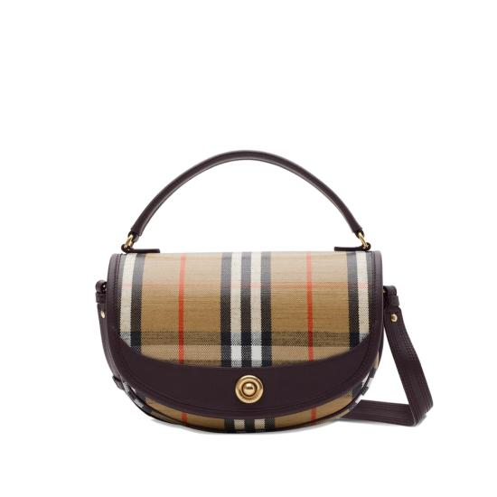26FW 버버리 하이랜드 크로스바디 백 8112160 LL HIGHLAN B9368 BROWN