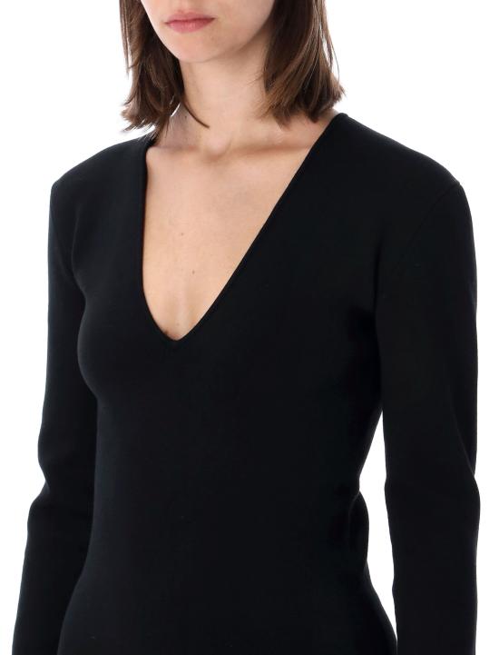 26FW 토템 스웨터 262WRT0685YA0243 001 NERO - TOTEME