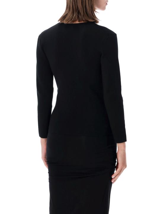 26FW 토템 스웨터 262WRT0685YA0243 001 NERO - TOTEME