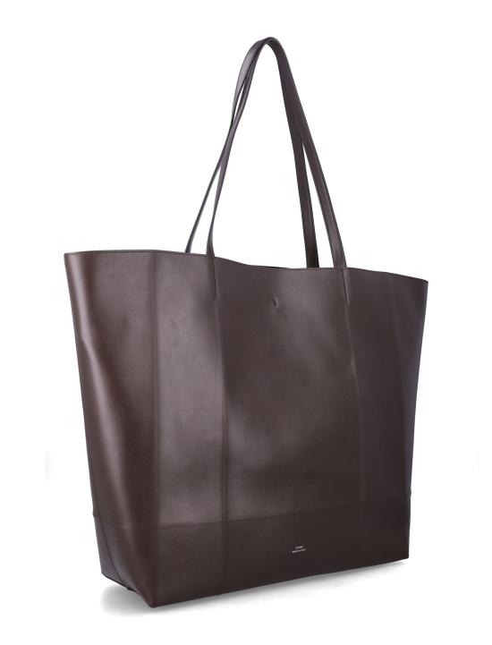 26FW 토템 브라운 로밍 가죽 토트 262WAL0107LE0206 102 MARRONE - TOTEME