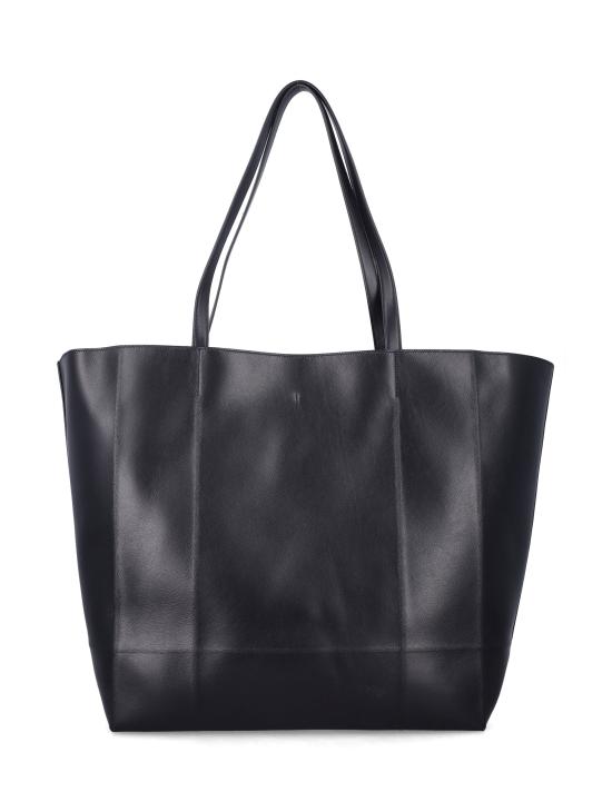 26FW 토템 브라운 로밍 가죽 토트 262WAL0107LE0206 001 NERO - TOTEME