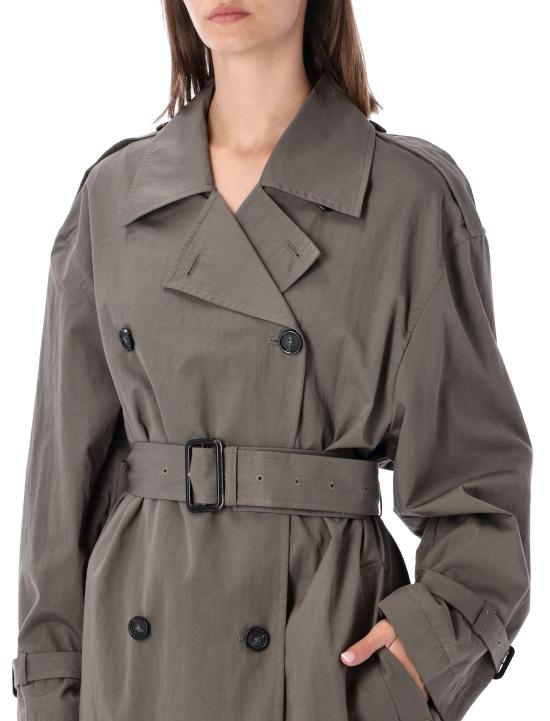 26FW 토템 크리스프 서머 트렌치 코트 252WRO0197FB0410 079 BEIGE - TOTEME