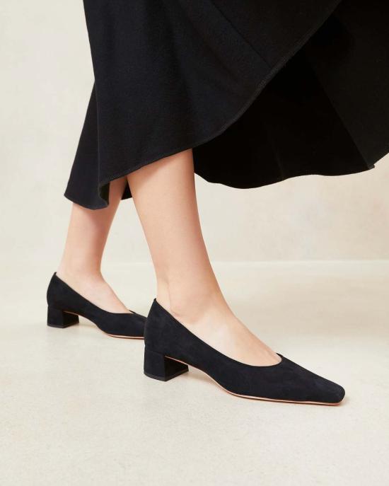  로플러랜달 힐/펌프스 로플러 랜달 네린 스웨이드 펌프스 - LOEFFLER RANDALL