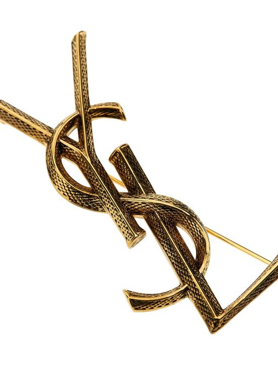 26FW 생로랑 브로치 700582Y15008204 Gold - SAINT LAURENT