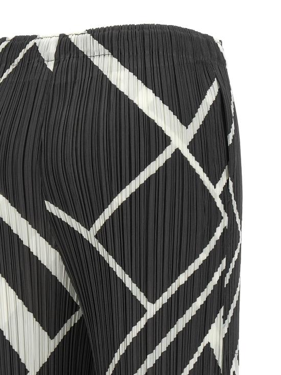 26FW 플리츠플리즈 스트레이트 팬츠 PP68JF68417 Gray - PLEATS PLEASE