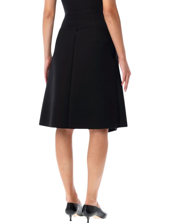26FW 토템 미디 스커트 264WRB0462FB0738 001 NERO - TOTEME
