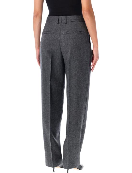 26FW 토템 팬츠 264WRB0289FB0739 083 DARK GREY MELANGE - TOTEME
