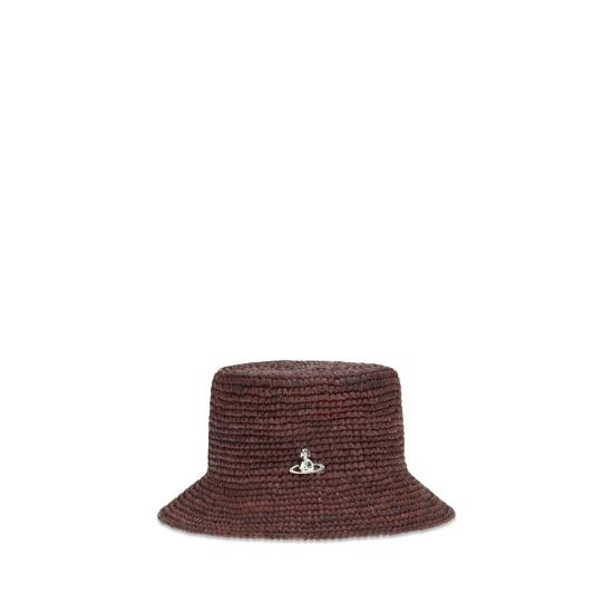 26SS 비비안웨스트우드 버킷햇 VI81020009K005ND411BB BROWN