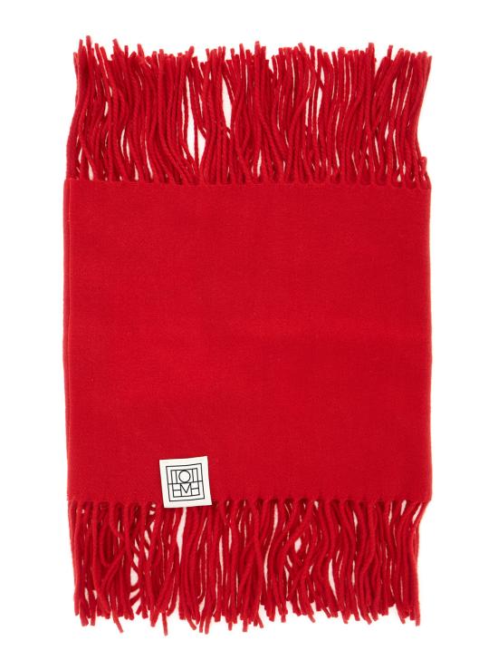 26FW 토템 머플러/스카프 264WSC0187FB0820015 Red
