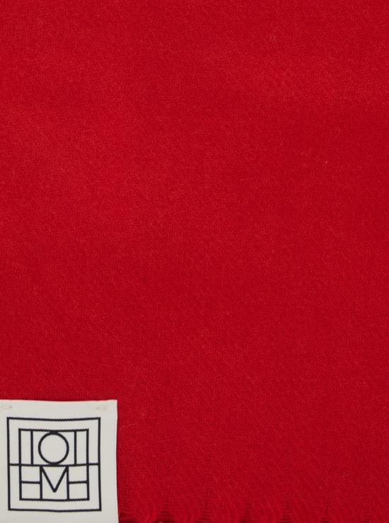 26FW 토템 머플러/스카프 264WSC0187FB0820015 Red - TOTEME