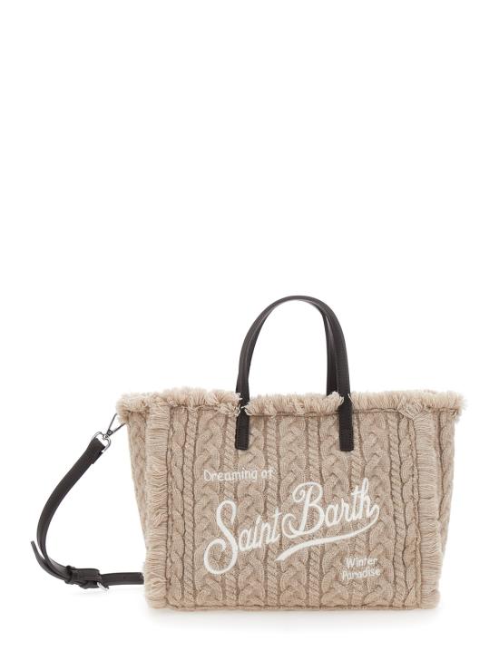 26FW 세인트바쓰 숄더백 COL004700462M Beige