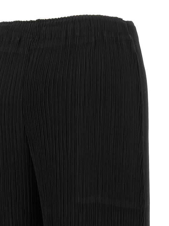26FW 이세이 미야케 스트레이트 팬츠 IM68FF12015 Black - ISSEY MIYAKE