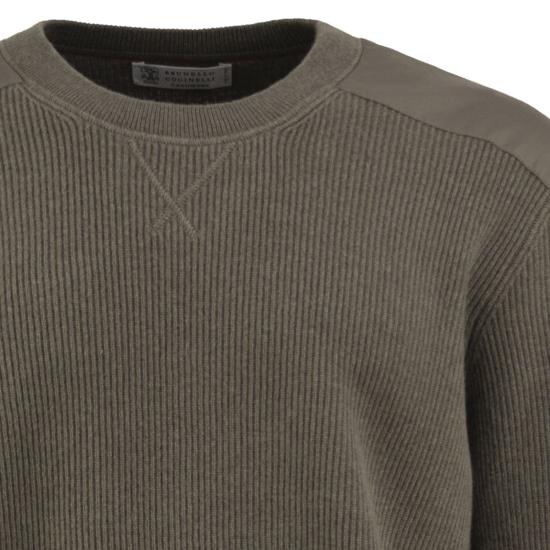 26FW 브루넬로 쿠치넬리 니트웨어 M22203900 MUD - BRUNELLO CUCINELLI