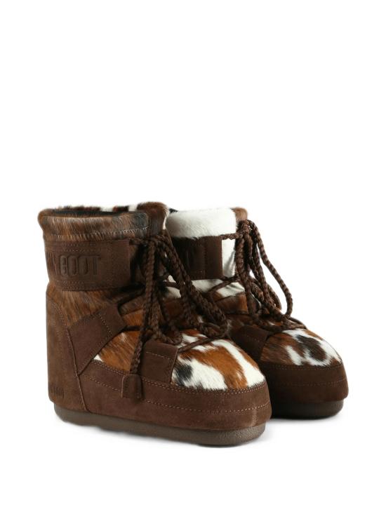 26FW 문부츠 아이콘 나일론 로우 부츠 80D1409930 AM04 WHITE COCOA - MOON BOOT