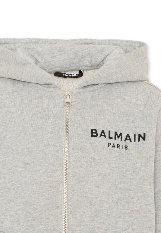  [키즈] 발망 니트/스웻셔츠 BV4Q30 Z0114 809 GREY - BALMAIN